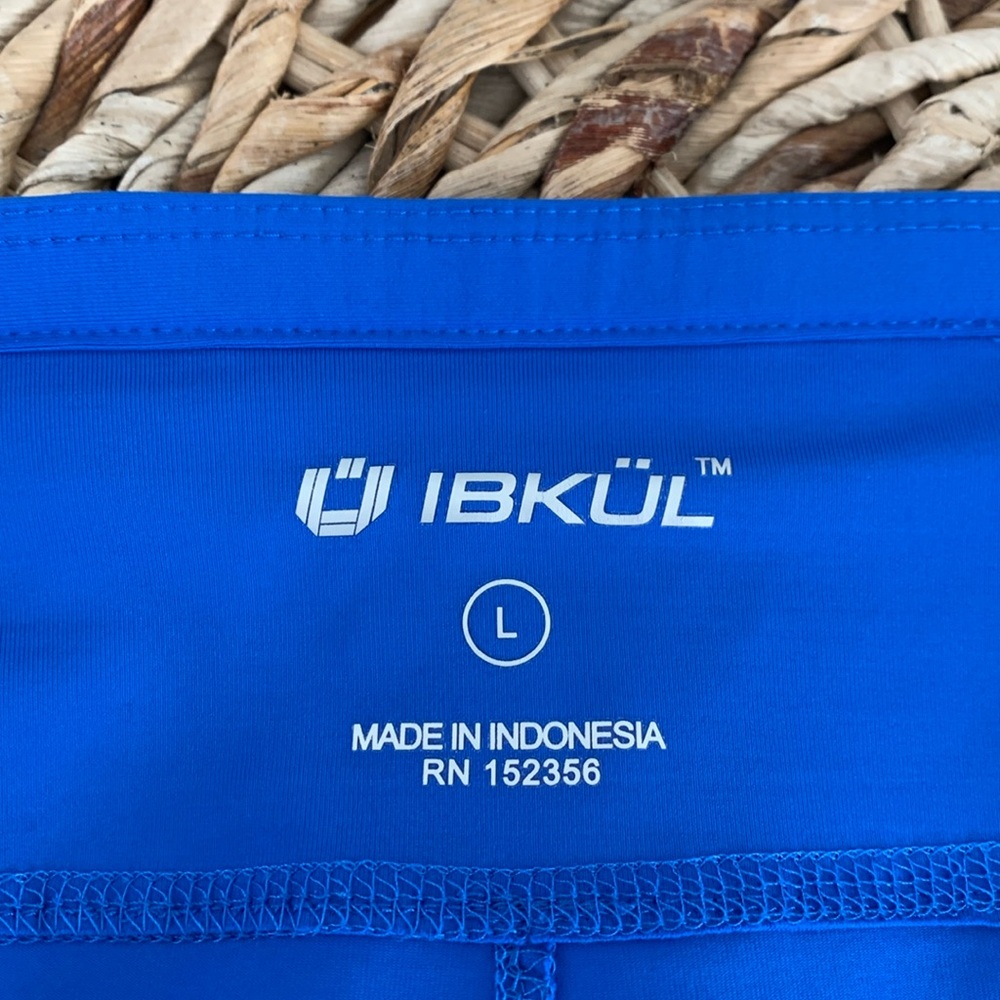 IBKUL Crystal Pleat Royal Blue Skort - Picture 9 of 13